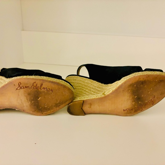Sam Edelman black espadrilles. - Picture 2 of 5